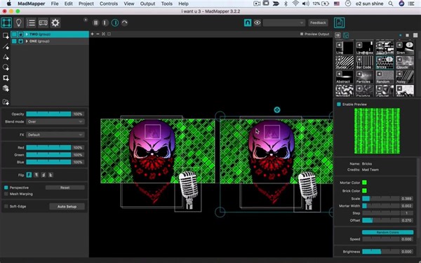 madmapper 光雕秀系列｜使用投影机