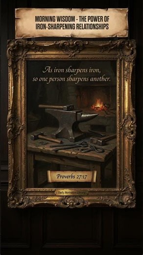 Why You Need Others to Grow Stronger | Proverbs on Friendship