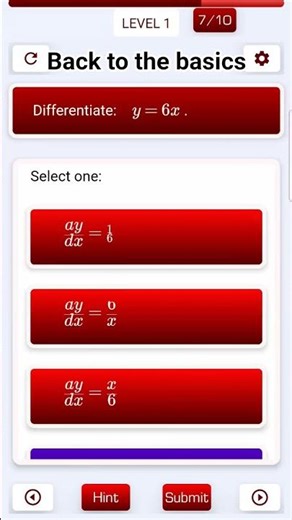Calculus 1 practice questions - Back to the basics