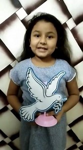 Peace is Power ☮ Name: Valintina Class: 3E | The City School Jinnah Campus