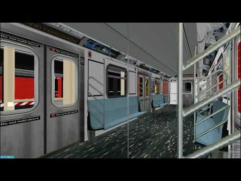 OpenBVE ►R142A | 4 | Utica Avenue to New Lots Avenue!◀