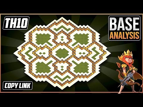 THE NEW BEST TH10 HYBRID/TROPHY Base 2023!! COC Town Hall 10(TH10) Trophy Base Design–Clash of Clans