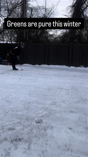 Rolling like Augusta in September. #tiktokgolf #golf #foryoupage #fyp #ice