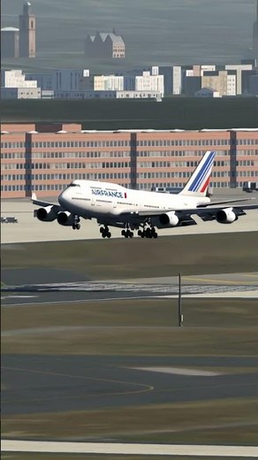 Boeing 747-400 Air France Epic Landing at Frankfurt Airport | Aerofly FS Global