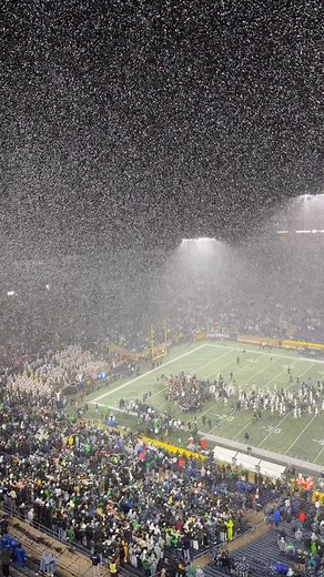 Love thee, Notre Dame 💚 Thank you Navy! | University of Notre Dame