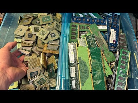 🔴 8-17-25 E-Waste Recycling Livestream | Scrapping Electronics for #gold & #copper