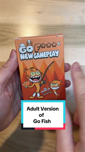 The adult version of the go fish card game, called Go F Yourself 🤣 #adultcardgame #cardgames #gameNight #funnygifts #tiktokshop