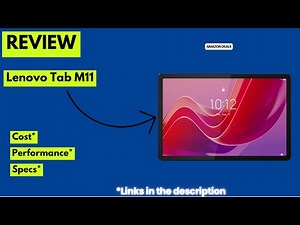 🔥 Lenovo Tab M11 Review | Best Budget 11" Android Tablet 2024 |4GB RAM + 128GB Storage, 10hr Battery