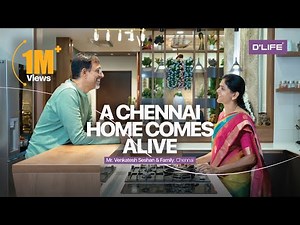 4BHK Luxury Villa Interiors of Mr. Venkatesh Seshan & Family at Sobha Gardenia, Chennai by D'LIFE