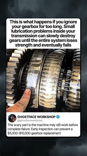 THE GEARBOX FAILURE CAUSED BY IGNORING WARNING SIG
