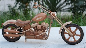 930K views · 22K reactions | I Made this Motorcycle Out of Wood! | Awesome Woodcraft | Facebook