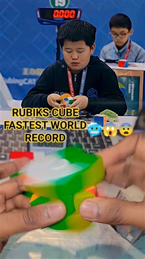 Rubik’s Cube World Record 😱 | Fastest Solve Ever ⚡ | Can YOU Beat This?
