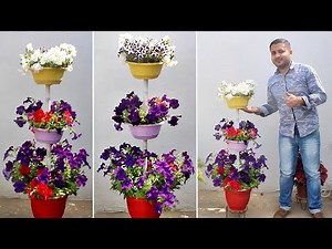 Watch: IT'S TOO EASY To Make a Vertical STACK Planter!