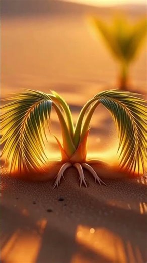 Date Palm Seedling Time Lapse