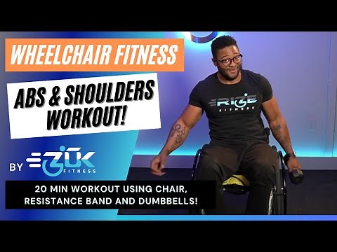Abs (complete core & obliques) & Shoulders workout for wheelchair users (T level spinal cord injury)