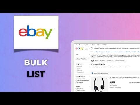 How to Bulk List on eBay Using CSV Full Tutorial