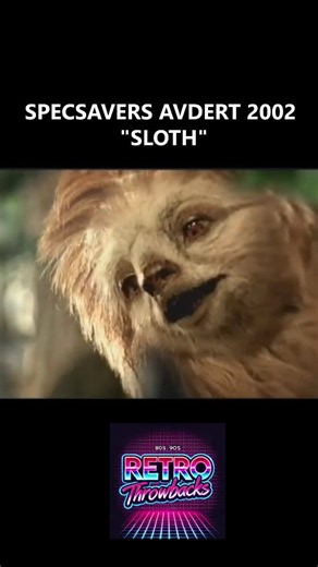 Specsavers advert 2002 "sloth" 😂 great advert 👌😂 #specsavers #sloth #2000s #advertisement #advert #uktv #britishtv #nostalgia #throwback | Retro Throwbacks