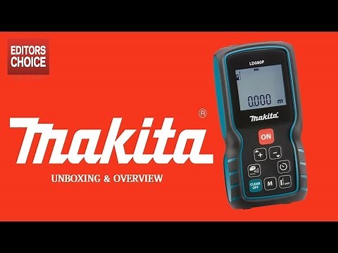 Makita LD080P Laser Distance Measure 80M | Unboxing & Overview
