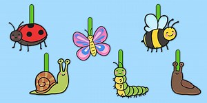 Writing Finger Spacers (Minibeast)