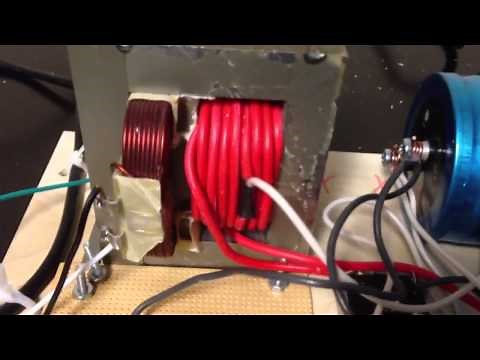 Simple DC low voltage power supply from Microwave Oven a Tr