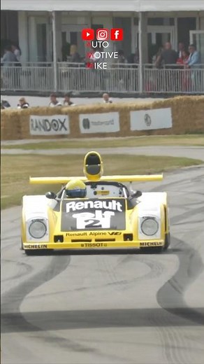 Le Mans winning 1978 Alpine-Renault A442B V6 Turbo