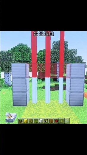 Minecraft : Lazer door in minecraft 🚪 #minecraft #viralshorts