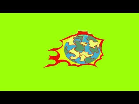 Comet Explosion Green Screen – Bring Chaos to Your Edits
