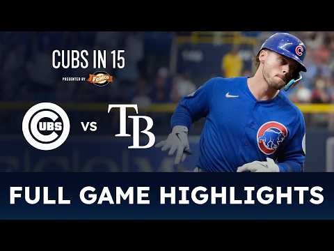 Chicago Cubs vs. Tampa Bay Rays MLB highlights (April 8, 2026) | Marquee Sports Network