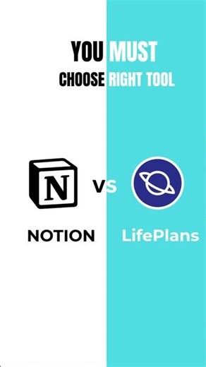 Best Productivity App? Notion vs Goal Planner - Lifeplans #goalplanner #digitalplanner #notion