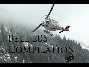 Bell 205 Helicopter Compilation