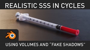How to Create Realistic SSS With Cycles by Using Volumes