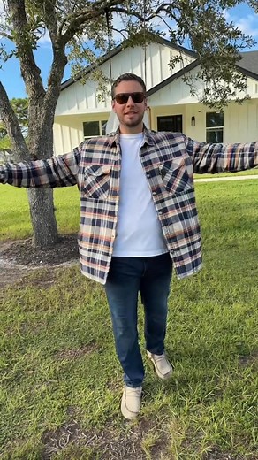 This quilted-lined flannel shirt jacket delivers cozy comfort and timeless plaid design — perfect for chilly days and outdoor adventures. | Horror Tees Flash Sale | Facebook