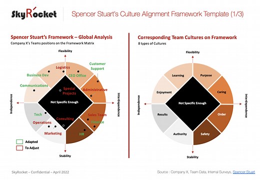Spencer Stuart Culture Alignment Framework Template