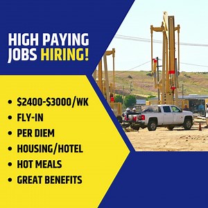 Jobs Paying $3000/wk Now Hiring. Browse Daily Updated Listings Today! | Energy Job Shop