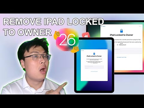iPad Locked to Owner | Bypass iPad iCloud Activation Lock without Apple ID