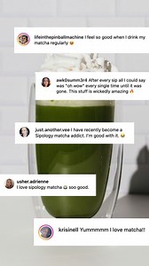 Can you match(a) reviews like these?! 🥰 Share your favorite Sipology matcha flavor with us in the comments 💚 | Sipology