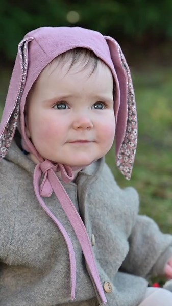 Bonnet PDF Sewing Patterns | Bunny Bonnet, Simple Hat and Teddy Bear Bonnet for Baby - Etsy