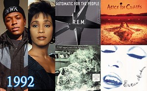 【全程高能】1992年欧美乐坛全景回顾，134首金曲首首炸裂，真不愧是乐坛盛世！