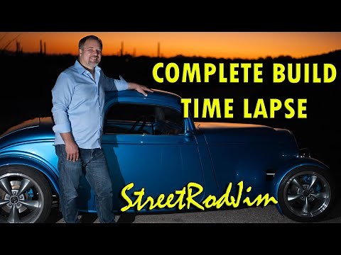 Factory Five 33 Hot Rod V2 - Complete Build Time Lapse - 30 Minutes