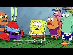 The SpongeBob SquarePants Movie (2004) end credits (Nickelodeon live channel)
