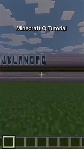 Minecraft Q Banner Tutorial #minecraft #newbanner #minecraftshorts #bannertutorial