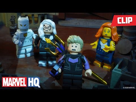 Hawkeye & the Cat Avengers' Heist 🐈💎🔱 | LEGO Marvel Avengers: Strange Tails | ‪@MarvelHQ‬