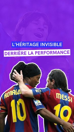 Le talent seul ne suffit pas👇 Il y a des images qui marquent l’histoire du football. Celles de Ronaldinho qui apprend à Messi à jouer en l’encourageant, le guidant… avant qu’ils ne partagent le même maillot. 🔥 Ronaldinho lui offre plus que des passes décisives. Il lui transmet la confiance, la liberté, le plaisir de jouer. Le résultat ? Quelques mois plus tard, c’est Ronaldinho lui-même qui donne à Messi sa première passe décisive en pro : Un premier but. Un passage de flambeau. 🚀 Moralité ? 