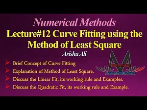Curve Fitting Using Least Squares Method | Linear & Quadratic Fit with Examples