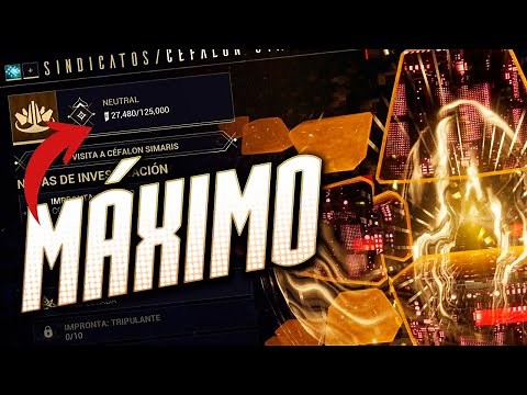 CONSIGUE RÁPIDO Y FÁCIL reputación con CÉFALON SIMARIS | WARFRAME