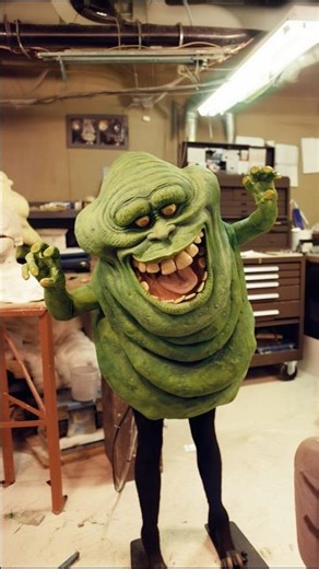 Slimer Was Handmade in 1984 — No CGI! #shorts