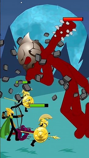 Golden Spearton vs Final Boss | Stick War Legacy #stickwar3 #short