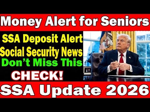 Social Security Alert 2026 | SSA Announces New Payment Wave | Important News for Seniors