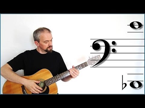 Gesangsübung - tiefe Bass-Stimme - bis tief hinunter zum Kontra-B