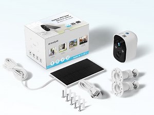 Install and configure wireless solar camera